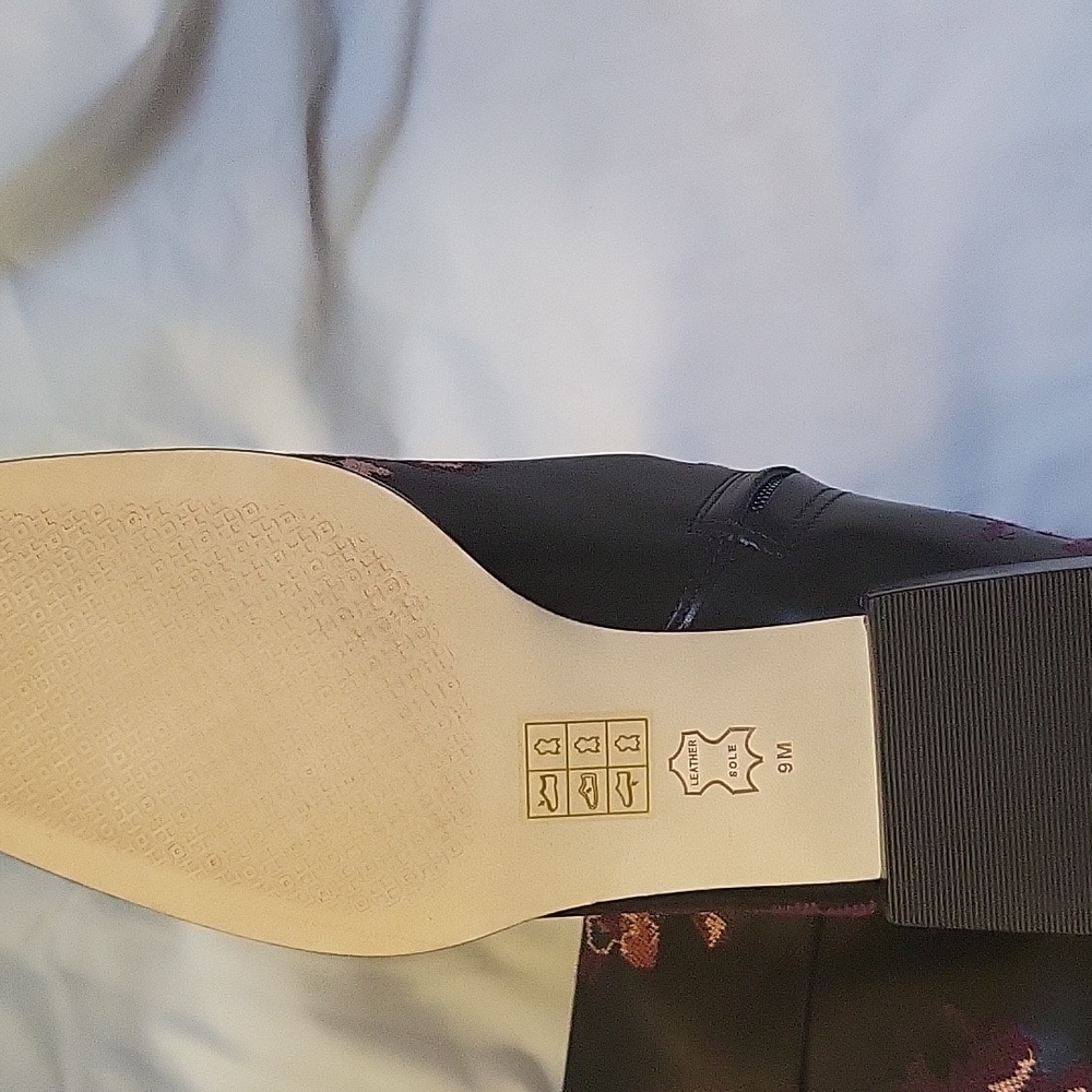 Tory Burch embroidered boots - Picture 3 of 5